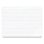 Double-sided Dry Erase Lap Board, 12 X 9, White Surface, 10/pack