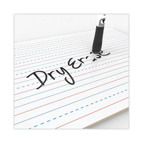 Double-sided Dry Erase Lap Board, 12 X 9, White Surface, 24/pack