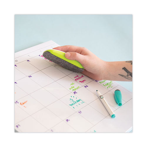 Classic Magnetic Dry Erase Board Eraser, 6.99" X 3.78" X 0.98"