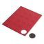 Heavy-duty Board Magnets, Circles, Red, 0.75" Diameter, 20/pack