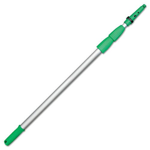 Opti-loc Extension Pole, 4 Ft, Two Sections, Green/silver