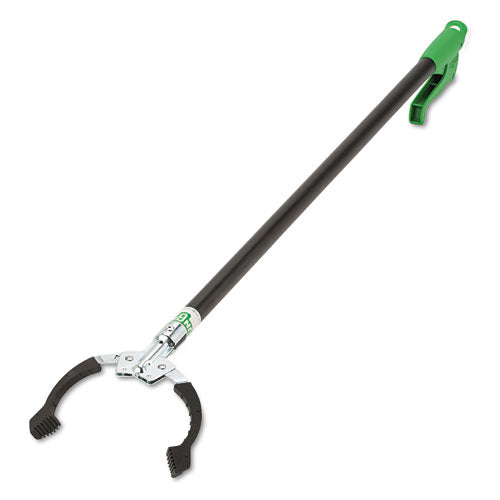 Nifty Nabber Extension Arm With Claw, 18", Black/green