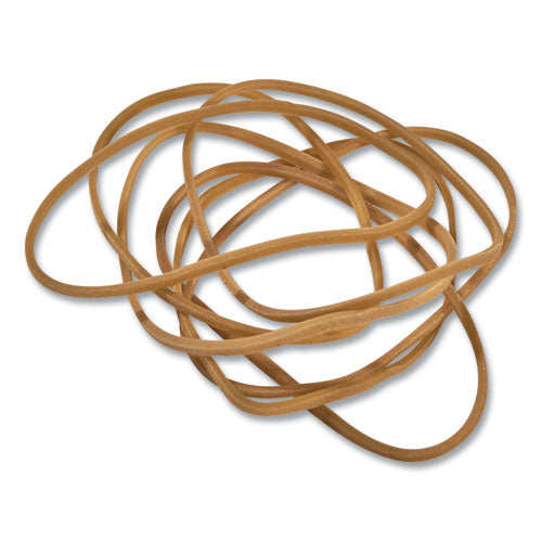 Rubber Bands, Size 16, 0.04" Gauge, Beige, 1 Lb Box, 1,900/pack