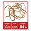 Rubber Bands, Size 54 (assorted), Assorted Gauges, Beige, 4 Oz Box