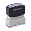 Message Stamp, Approved, Pre-inked One-color, Blue
