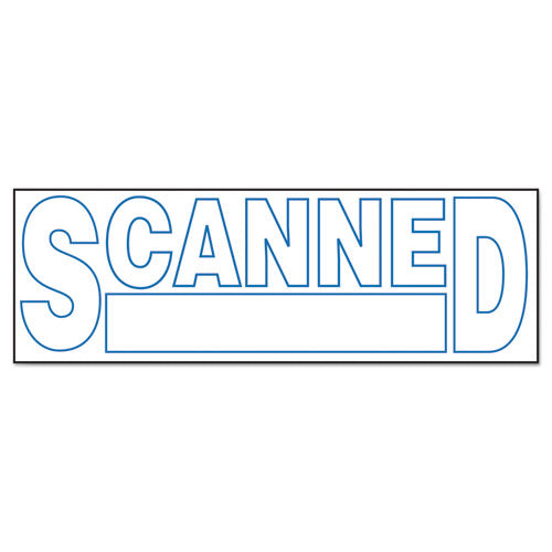 Message Stamp, Cancelled, Pre-inked One-color, Red