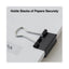 Binder Clip Zip-seal Bag Value Pack, Mini, Black/silver, 144/pack