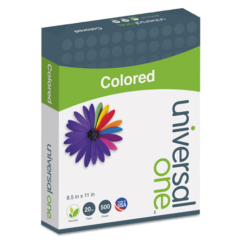 Deluxe Colored Paper, 20 Lb Bond Weight, 8.5 X 11, Orchid, 500/ream