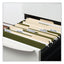 Box Bottom Hanging File Folders, 3" Capacity, Letter Size, 1/5-cut Tabs, Standard Green, 25/box