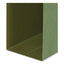 Box Bottom Hanging File Folders, 3" Capacity, Legal Size, 1/5-cut Tabs, Standard Green, 25/box