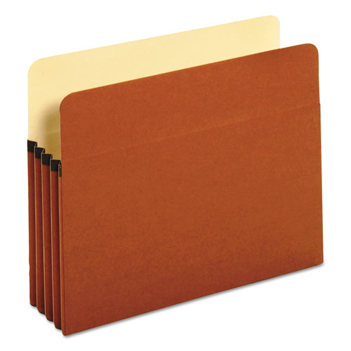 Redrope Expanding File Pockets, 3.5" Expansion, Letter Size, Redrope, 25/box