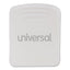 Fabric Panel Wall Clips, 25 Sheet Capacity, White, 20/pack