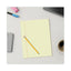 Glue Top Pads, Wide/legal Rule, 50 Canary-yellow 8.5 X 11 Sheets, Dozen