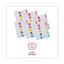 Deluxe Table Of Contents Dividers For Printers, 5-tab, 1 To 5; Table Of Contents, 11 X 8.5, White, 6 Sets