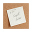 Clear Push Pins, Plastic, Clear, 0.38", 400/pack