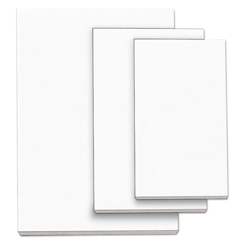 Scratch Pads, Unruled, 4 X 6, White, 100 Sheets, 12/pack