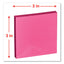 Fan-folded Self-stick Pop-up Note Pads, 3" X 3", Assorted Neon Colors, 100 Sheets/pad, 12 Pads/pack
