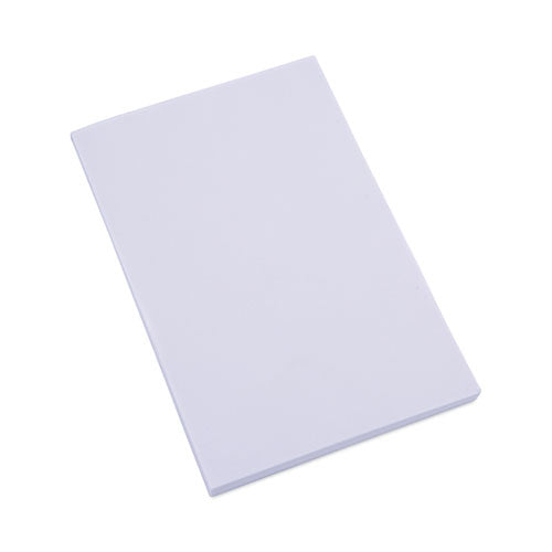Scratch Pad Value Pack, Unruled, 4 X 6, White, 100 Sheets, 120/carton
