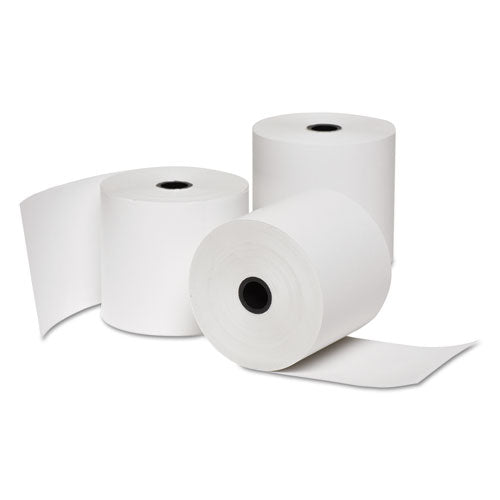 Direct Thermal Printing Paper Rolls, 2.25" X 165 Ft, White, 3/pack