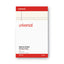 Colored Perforated Ruled Writing Pads, Narrow Rule, 50 Ivory 5 X 8 Sheets, Dozen