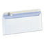 Peel Seal Strip Business Envelope, #10, Square Flap, Self-adhesive Closure, 4.13 X 9.5, White, 500/box
