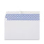 Peel Seal Strip Security Tint Business Envelope, #10, Square Flap, Self-adhesive Closure, 4.13 X 9.5, White, 100/box