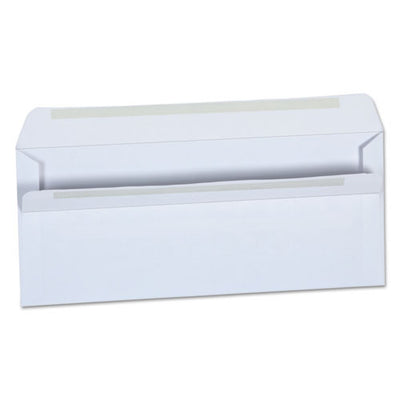 Self-seal Business Envelope, #10, Square Flap, Self-adhesive Closure, 4.13 X 9.5, White, 500/box