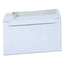 Peel Seal Strip Security Tint Business Envelope, #6 3/4, Square Flap, Self-adhesive Closure, 3.63 X 6.5, White, 100/box