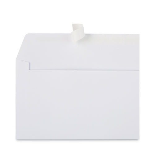 Open-side Business Envelope, 1 Window, #10, Commercial Flap, Gummed Closure, 4.13 X 9.5, White, 250/box