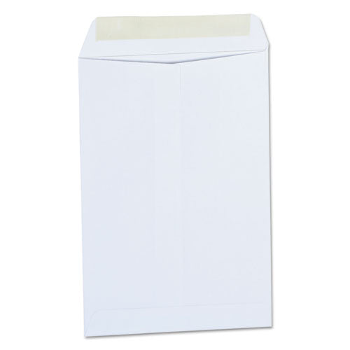 Catalog Envelope, 24 Lb Bond Weight Paper, #1 3/4, Square Flap, Gummed Closure, 6.5 X 9.5, White, 500/box