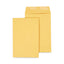 Catalog Envelope, 28 Lb Bond Weight Kraft, #1 3/4, Square Flap, Gummed Closure, 6.5 X 9.5, Brown Kraft, 500/box