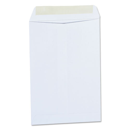 Catalog Envelope, 28 Lb Bond Weight Kraft, #1 3/4, Square Flap, Gummed Closure, 6.5 X 9.5, Brown Kraft, 500/box