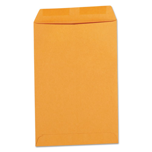 Catalog Envelope, 28 Lb Bond Weight Kraft, #1 3/4, Square Flap, Gummed Closure, 6.5 X 9.5, Brown Kraft, 500/box