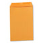Catalog Envelope, 28 Lb Bond Weight Kraft, #1, Square Flap, Gummed Closure, 6 X 9, Brown Kraft, 100/box