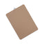 Hardboard Clipboard, 1.25" Clip Capacity, Holds 8.5 X 11 Sheets, Brown