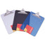 Plastic Clipboard With High Capacity Clip, 1.25" Clip Capacity, Holds 8.5 X 11 Sheets, Translucent Black
