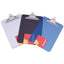Plastic Clipboard With High Capacity Clip, 1.25" Clip Capacity, Holds 8.5 X 11 Sheets, Translucent Blue