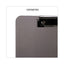 Plastic Clipboard With Low Profile Clip, 0.5" Clip Capacity, Holds 8.5 X 11 Sheets, Translucent Black