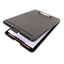 Storage Clipboard, 0.5" Clip Capacity, Holds 8.5 X 11 Sheets, Black