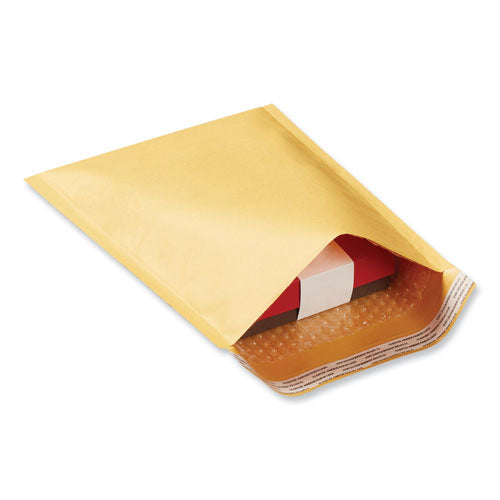 Peel Seal Strip Cushioned Mailer, #0, Extension Flap, Self-adhesive Closure, 6 X 10, 25/carton