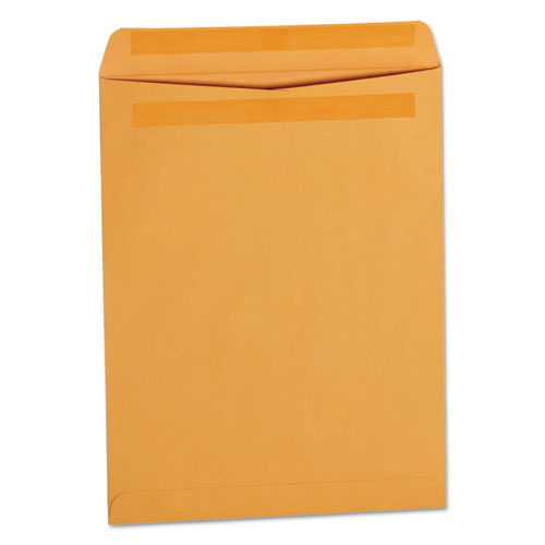 Self-stick Open End Catalog Envelope, #10 1/2, Square Flap, Self-adhesive Closure, 9 X 12, White, 100/box