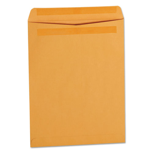 Self-stick Open End Catalog Envelope, #15 1/2, Square Flap, Self-adhesive Closure, 12 X 15.5, White, 100/box