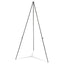 Heavy-duty Instant Setup Foldaway Easel, Adjusts 25" To 63" High, Aluminum, Black