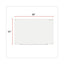 Frameless Glass Marker Board, 36 X 24, White Surface