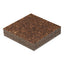 Cork Tile Panels, 12 X 12, Dark Brown Surface, 4/pack