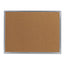 Cork Bulletin Board, 24 X 18, Natural Surface, Aluminum Frame