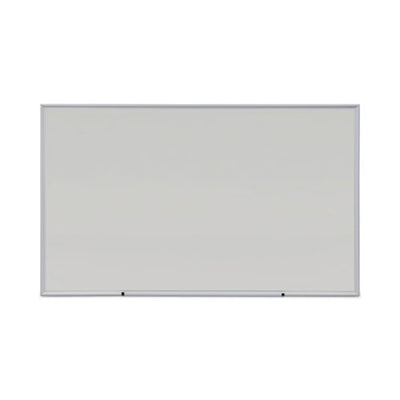 Deluxe Melamine Dry Erase Board, 60 X 36, Melamine White Surface, Silver Anodized Aluminum Frame