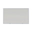 Deluxe Melamine Dry Erase Board, 60 X 36, Melamine White Surface, Silver Anodized Aluminum Frame