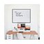 Design Series Deluxe Dry Erase Board, 48 X 36, White Surface, Black Anodized Aluminum Frame