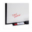 Design Series Deluxe Dry Erase Board, 24 X 18, White Surface, Black Anodized Aluminum Frame